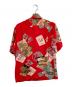Sun Surf (サンサーフ) 半袖シャツ レッド サイズ:M：6000円