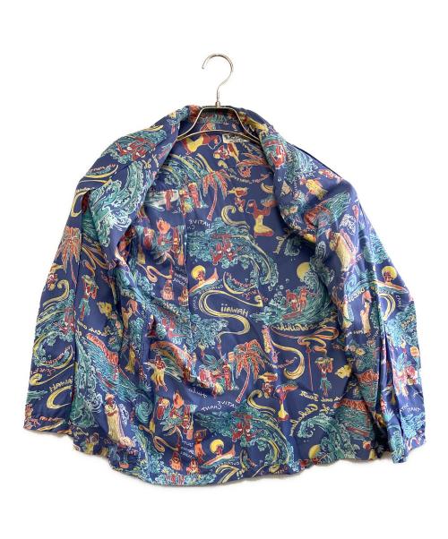 Sun Surf（サンサーフ）Sun Surf (サンサーフ) 半袖シャツ ブルー サイズ:Mの古着・服飾アイテム