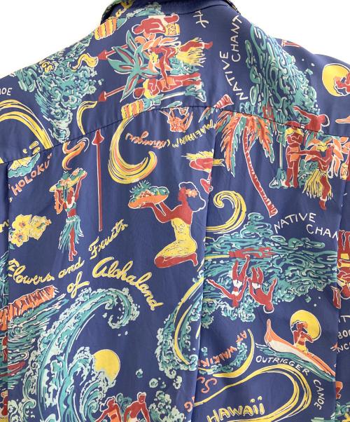 Sun Surf（サンサーフ）Sun Surf (サンサーフ) 半袖シャツ ブルー サイズ:Mの古着・服飾アイテム