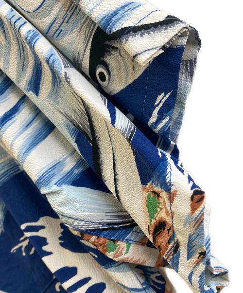 Sun Surf（サンサーフ）Sun Surf (サンサーフ) 半袖シャツ ブルー サイズ:Mの古着・服飾アイテム