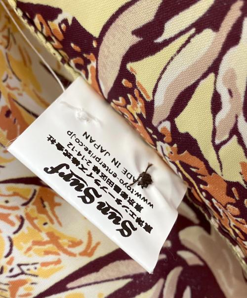 Sun Surf（サンサーフ）Sun Surf (サンサーフ) 半袖シャツ イエロー サイズ:Mの古着・服飾アイテム