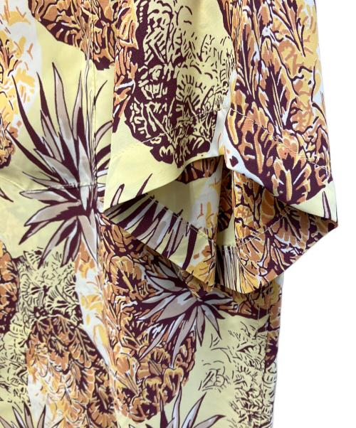 Sun Surf（サンサーフ）Sun Surf (サンサーフ) 半袖シャツ イエロー サイズ:Mの古着・服飾アイテム