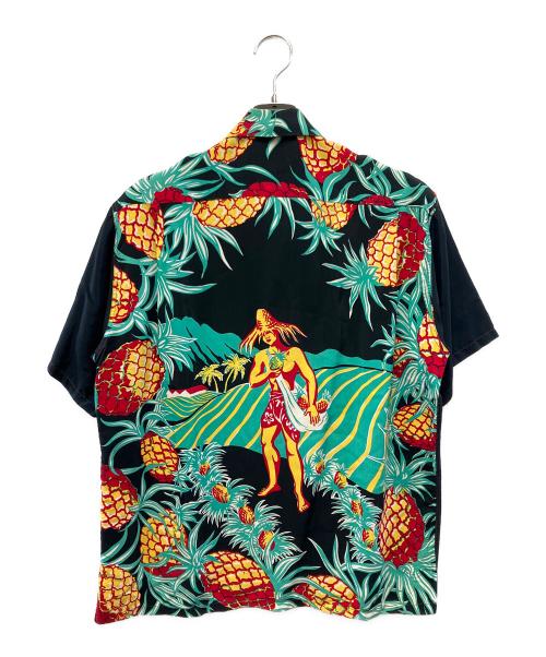 Sun Surf（サンサーフ）Sun Surf (サンサーフ) 半袖シャツ ブラック サイズ:Mの古着・服飾アイテム