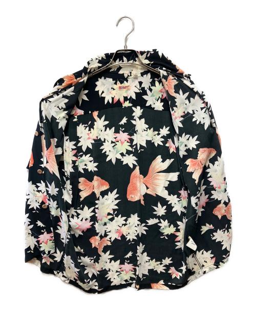 Sun Surf（サンサーフ）Sun Surf (サンサーフ) 半袖シャツ ブラック サイズ:Mの古着・服飾アイテム