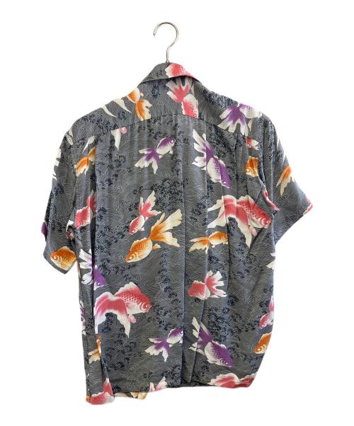 Sun Surf（サンサーフ）Sun Surf (サンサーフ) 半袖シャツ グレー サイズ:Mの古着・服飾アイテム