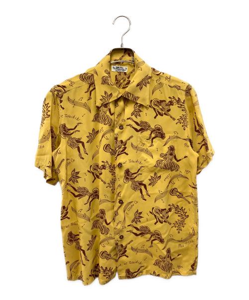 Sun Surf（サンサーフ）Sun Surf (サンサーフ) 半袖シャツ イエロー サイズ:Mの古着・服飾アイテム