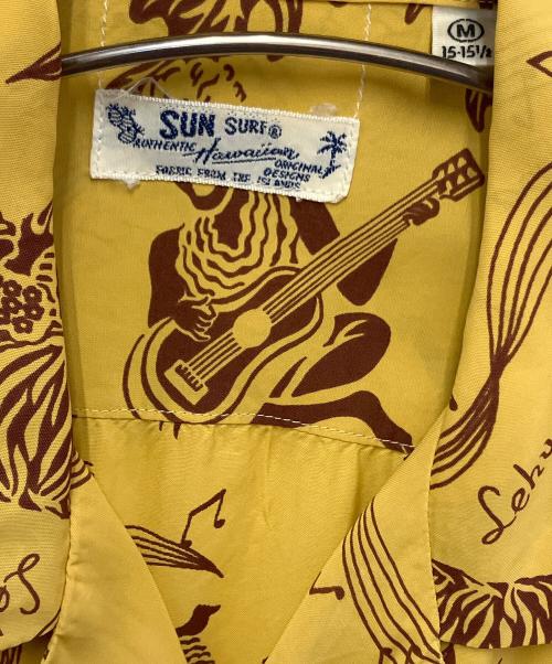 Sun Surf（サンサーフ）Sun Surf (サンサーフ) 半袖シャツ イエロー サイズ:Mの古着・服飾アイテム