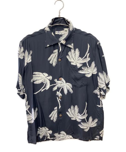 Sun Surf（サンサーフ）Sun Surf (サンサーフ) 半袖シャツ ブラック サイズ:Lの古着・服飾アイテム