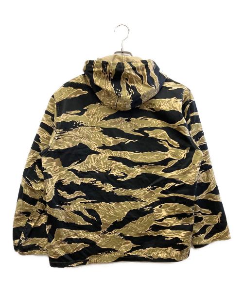 BUZZ RICKSON'S（バズリクソンズ）Buzz Rickson's (バズリクソンズ) ジップパーカー ブラック×ベージュ サイズ:40の古着・服飾アイテム
