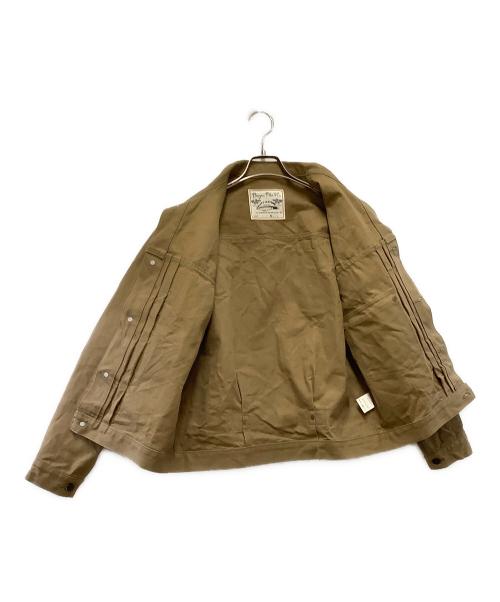 BURGUS PLUS（バーガスプラス）BURGUS PLUS (バーガスプラス) ダックジャケット アイボリー サイズ:40の古着・服飾アイテム
