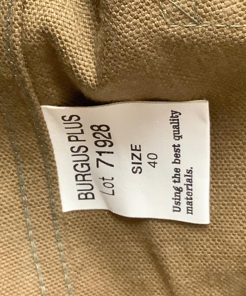 BURGUS PLUS（バーガスプラス）BURGUS PLUS (バーガスプラス) ダックジャケット アイボリー サイズ:40の古着・服飾アイテム