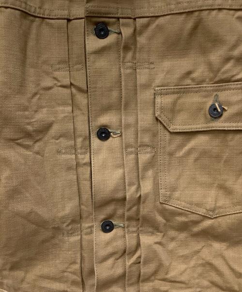 BURGUS PLUS（バーガスプラス）BURGUS PLUS (バーガスプラス) ダックジャケット アイボリー サイズ:40の古着・服飾アイテム