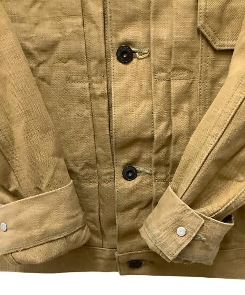BURGUS PLUS（バーガスプラス）BURGUS PLUS (バーガスプラス) ダックジャケット アイボリー サイズ:40の古着・服飾アイテム