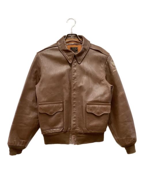 BUZZ RICKSON'S（バズリクソンズ）BUZZ RICKSON'S (バズリクソンズ) A-2フライトジャケット ブラウン サイズ:40の古着・服飾アイテム