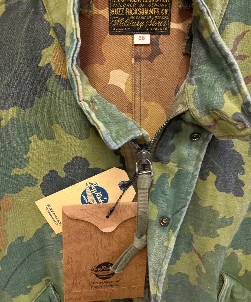 BUZZ RICKSON'S（バズリクソンズ）Buzz Rickson's (バズリクソンズ) Type M-65 (NO HOOD) “MITCHELL PATTERN CAMOUFLAGE” グリーン サイズ:38の古着・服飾アイテム