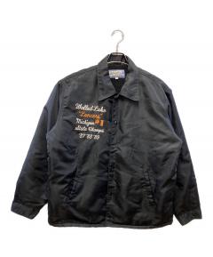 中古・古着通販】McGREGOR (マクレガー) スタジャン ネイビー×ベージュ