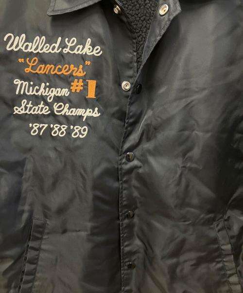 whitesville（ホワイツビル）WHITESVILLE (ホワイツビル) コーチジャケット ブラック サイズ:40の古着・服飾アイテム