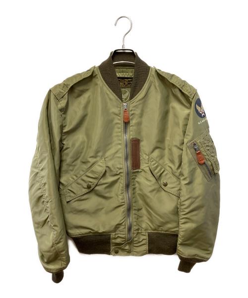 BUZZ RICKSON'S（バズリクソンズ）Buzz Rickson's (バズリクソンズ) L-2 フライトジャケット グリーン サイズ:38の古着・服飾アイテム