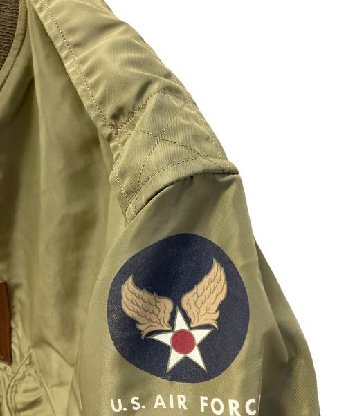 BUZZ RICKSON'S（バズリクソンズ）Buzz Rickson's (バズリクソンズ) L-2 フライトジャケット グリーン サイズ:38の古着・服飾アイテム