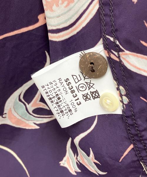 Sun Surf（サンサーフ）Sun Surf (サンサーフ) 半袖シャツ パープル サイズ:Lの古着・服飾アイテム