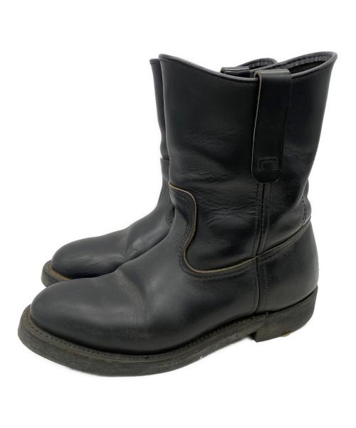 RED WING（レッドウィング）RED WING (レッドウィング) ペコスブーツ ブラック サイズ:40の古着・服飾アイテム