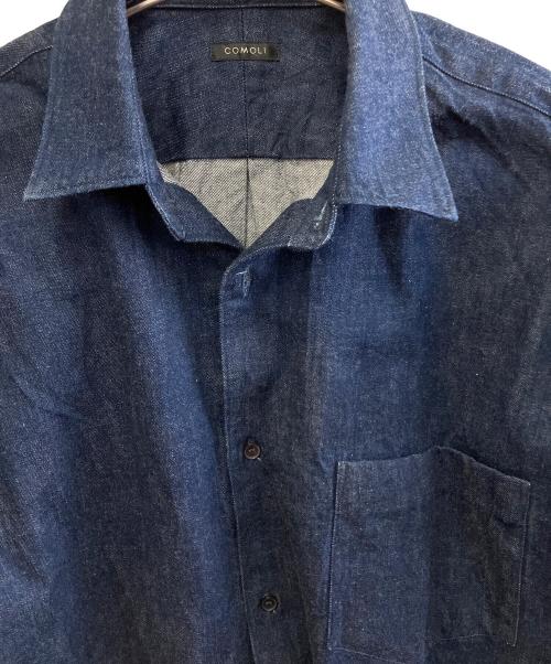 COMOLI（コモリ）COMOLI (コモリ) デニムコモリシャツ ネイビー サイズ:2の古着・服飾アイテム
