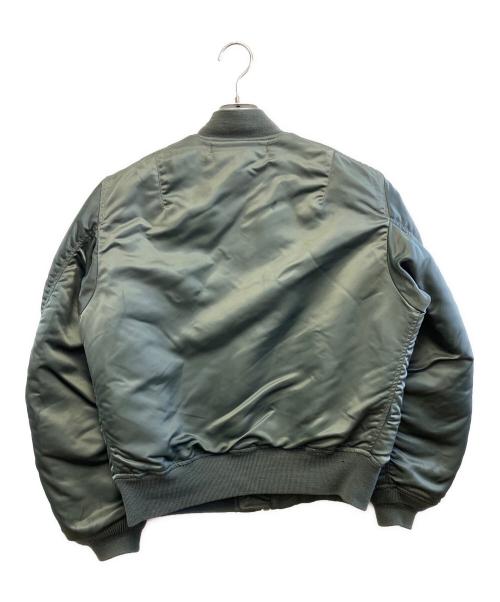 C.A.B.CLOTHING（キャブクロージング）C.A.B.CLOTHING (キャブクロージング) MA-1ジャケット カーキ サイズ:Sの古着・服飾アイテム