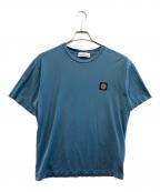 STONE ISLANDストーンアイランド）の古着「半袖カットソー」｜スカイブルー