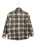 AURALEE (オーラリー) SUPER LIGHT WOOL CHECK SHIRT ベージュ×グレー サイズ:3：33000円