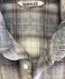 中古・古着 AURALEE (オーラリー) SUPER LIGHT WOOL CHECK SHIRT ベージュ×グレー サイズ:3：33000円