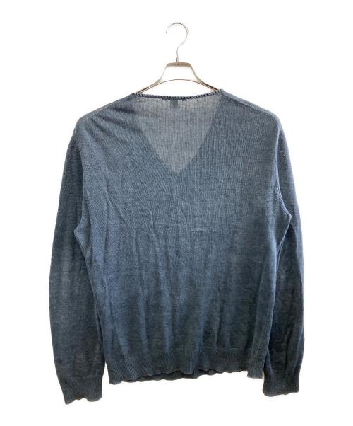 LOUIS VUITTON（ルイ ヴィトン）LOUIS VUITTON (ルイ ヴィトン) 薄手ニット ネイビー サイズ:XLの古着・服飾アイテム