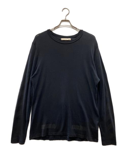 OFFWHITE（オフホワイト）OFFWHITE (オフホワイト) 長袖カットソー ブラック サイズ:Lの古着・服飾アイテム