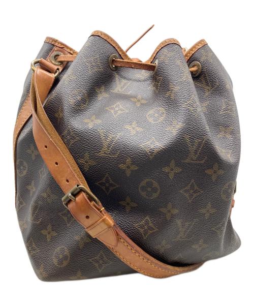 LOUIS VUITTON（ルイ ヴィトン）LOUIS VUITTON (ルイ ヴィトン) プチ・ノエ ブラウンの古着・服飾アイテム
