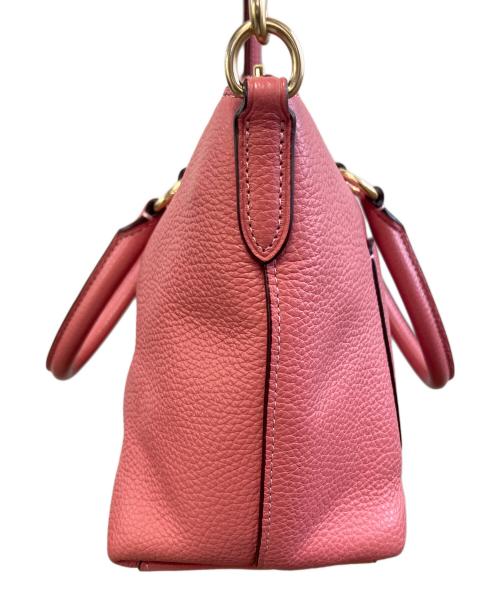 COACH（コーチ）COACH (コーチ) 2WAYショルダーバッグ ピンクの古着・服飾アイテム