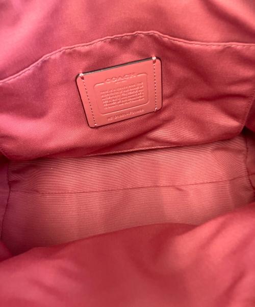 COACH（コーチ）COACH (コーチ) 2WAYショルダーバッグ ピンクの古着・服飾アイテム
