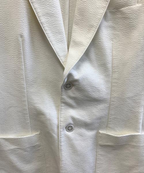 muta MARINE（ムータマリン）muta MARINE (ムータマリン) サッカートリコット ジャケット アイボリー サイズ:6の古着・服飾アイテム