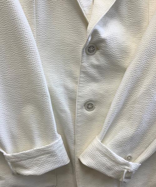 muta MARINE（ムータマリン）muta MARINE (ムータマリン) サッカートリコット ジャケット アイボリー サイズ:6の古着・服飾アイテム