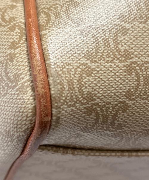 CELINE（セリーヌ）CELINE (セリーヌ) ミニボストンバッグ ベージュの古着・服飾アイテム