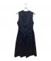 tricot COMME des GARCONS（トリココムデギャルソン）の古着「ノースリーブ・キャミソールワンピース」｜ネイビー