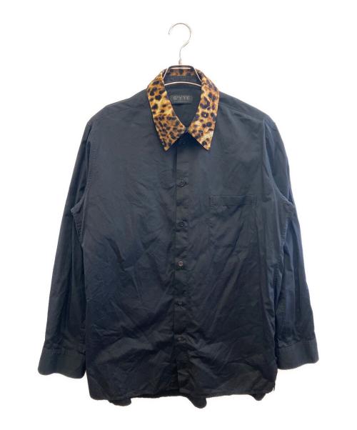 s'yte（サイト）s'yte (サイト) 長袖シャツ ブラック サイズ:4の古着・服飾アイテム