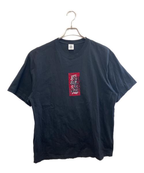 BlackEyePatch（ブラックアイパッチ）BlackEyePatch (ブラックアイパッチ) 半袖カットソー ブラック サイズ:XLの古着・服飾アイテム