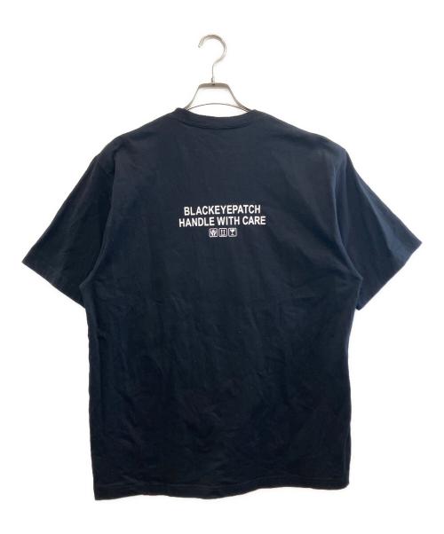 BlackEyePatch（ブラックアイパッチ）BlackEyePatch (ブラックアイパッチ) 半袖カットソー ブラック サイズ:XLの古着・服飾アイテム
