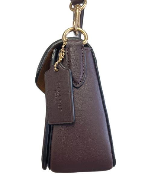 COACH（コーチ）COACH (コーチ) 2WAYバッグ ブラック×ベージュの古着・服飾アイテム