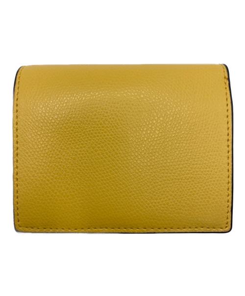 FURLA（フルラ）FURLA (フルラ) 2つ折り財布 イエローの古着・服飾アイテム