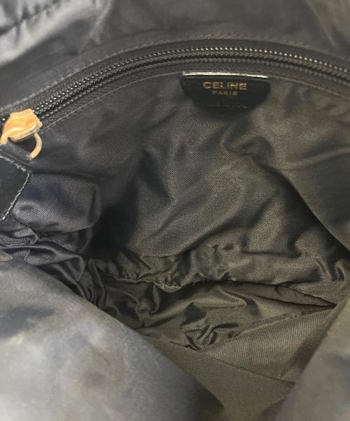 CELINE（セリーヌ）CELINE (セリーヌ) サークルロゴトートバッグ ブラックの古着・服飾アイテム