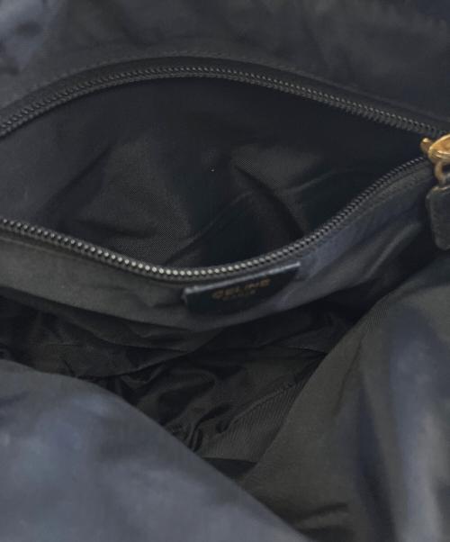 CELINE（セリーヌ）CELINE (セリーヌ) サークルロゴトートバッグ ブラックの古着・服飾アイテム