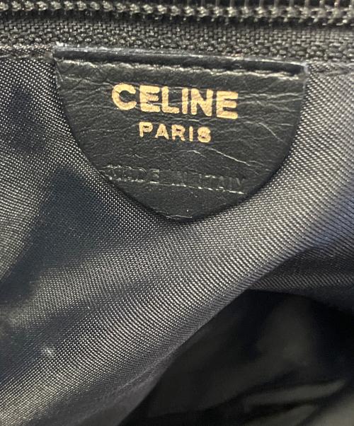 CELINE（セリーヌ）CELINE (セリーヌ) サークルロゴトートバッグ ブラックの古着・服飾アイテム