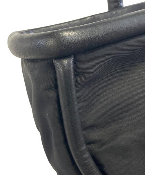 CELINE（セリーヌ）CELINE (セリーヌ) サークルロゴトートバッグ ブラックの古着・服飾アイテム