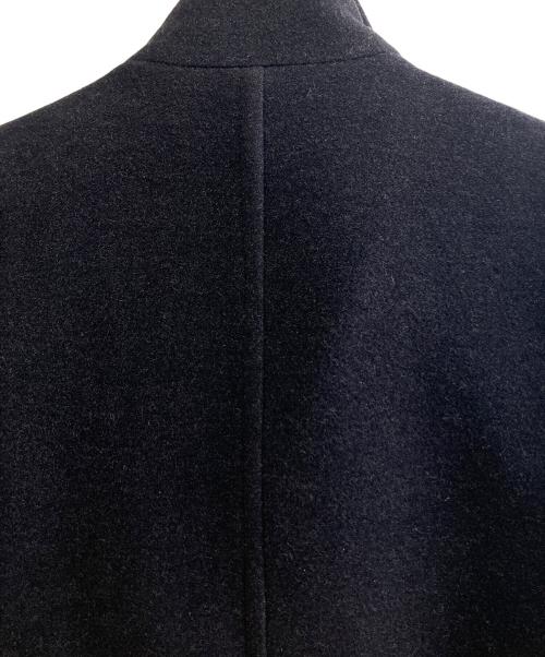 BURBERRY LONDON（バーバリーロンドン）BURBERRY LONDON (バーバリーロンドン) スタンドカラーウールコート ブラック サイズ:Lの古着・服飾アイテム