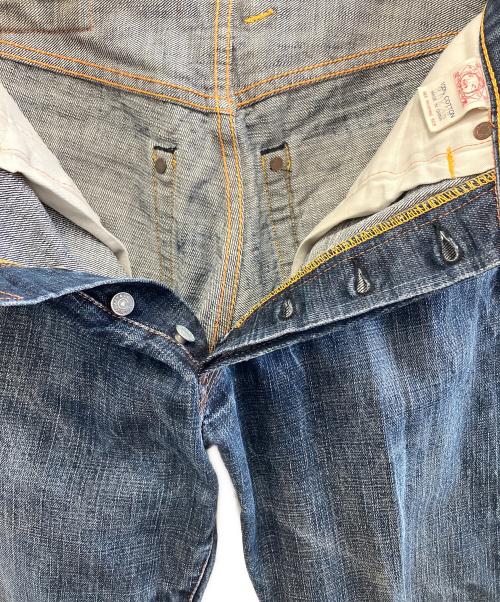 EVISU（エヴィス）EVISU (エヴィス) デニムパンツ インディゴ サイズ:30×35の古着・服飾アイテム